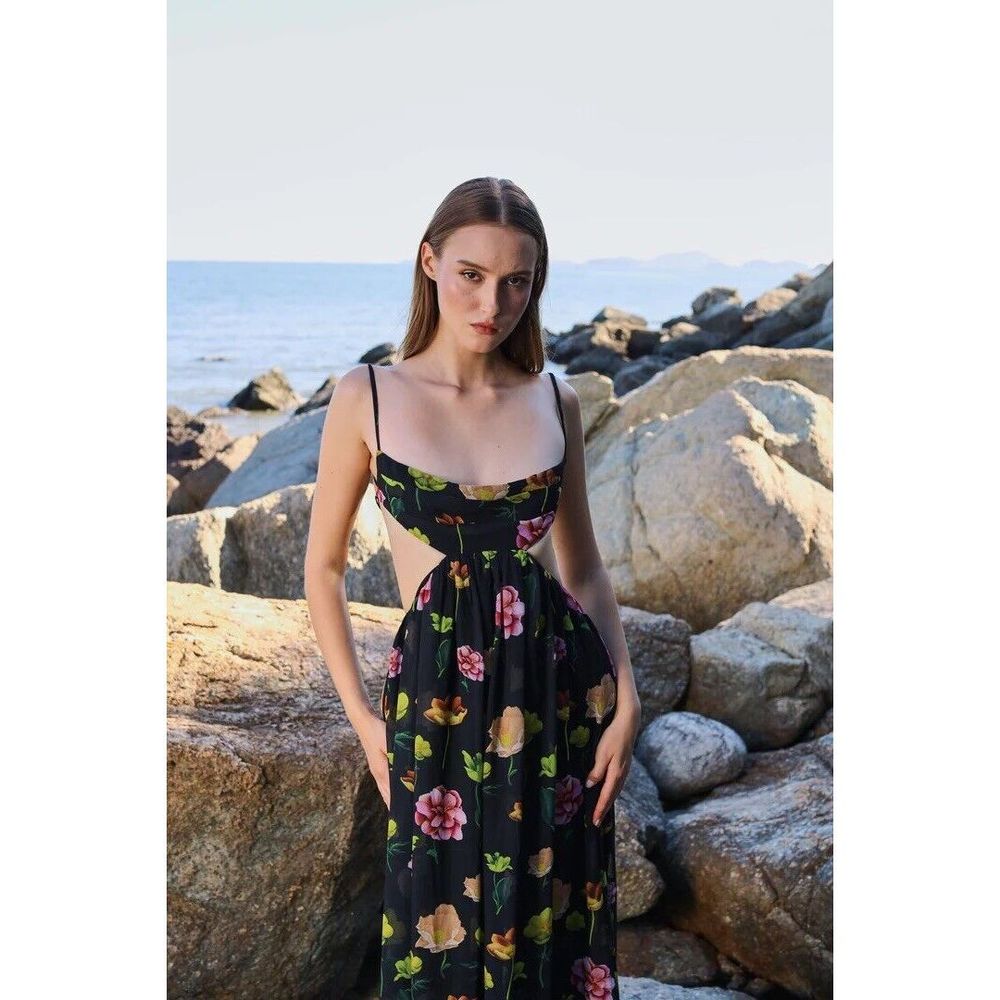 Free People SAU LEE Giselle Gown Size 14 - Picture 3 of 7